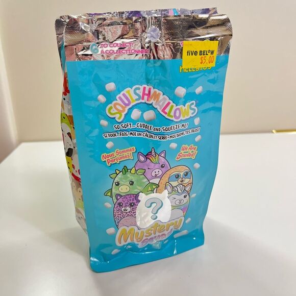 Squishmallow 2020 5" Mystery Squad Series 1 Scented Rainbow Cheetah Plush - Picture 4 of 9